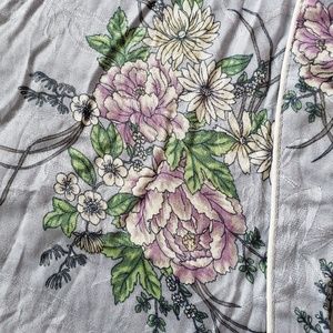 Light blue Floral Cover Top Casual